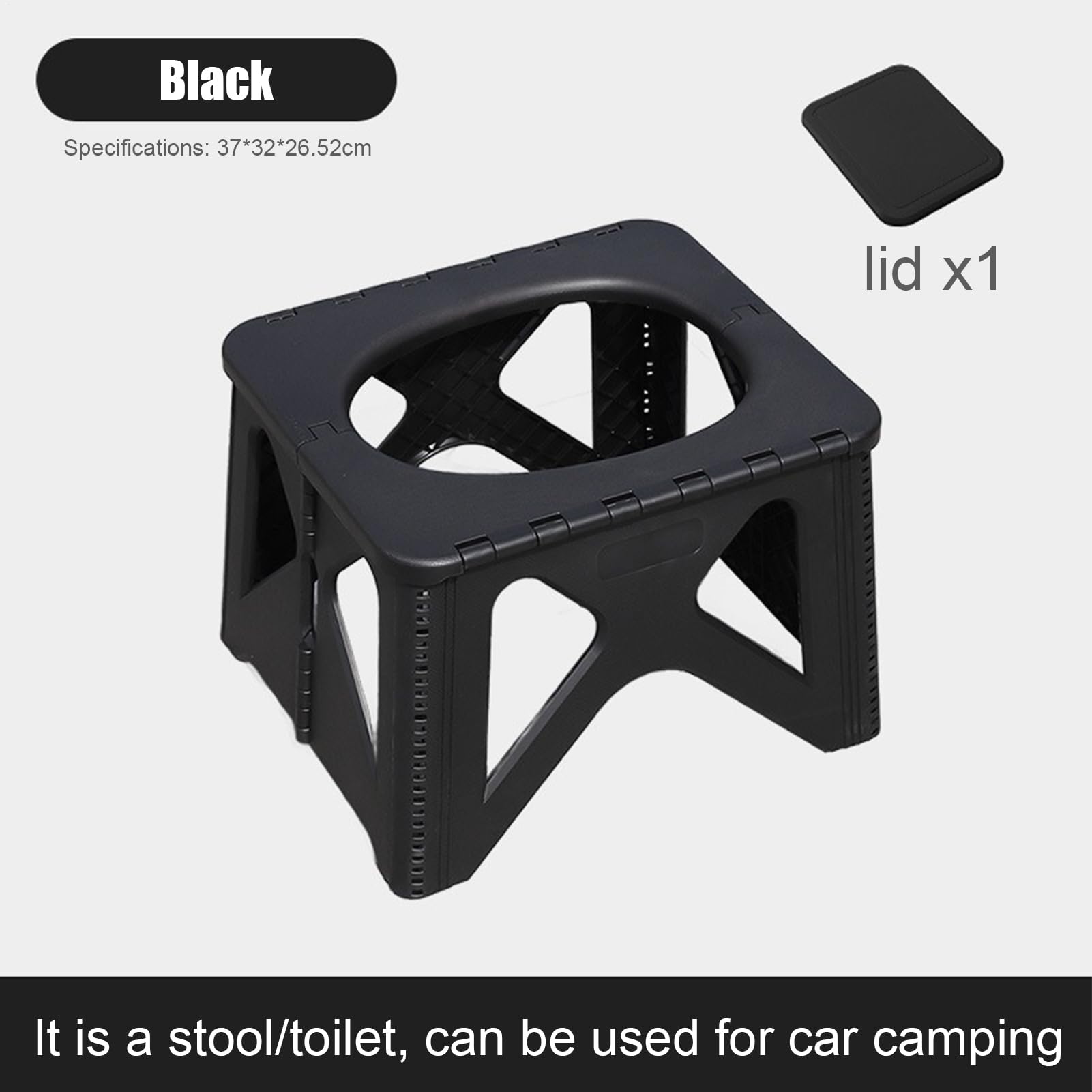 Inodoro De Camping Para Exteriores Asiento banco orinal para viajes | Taburete Plegable Portátil Para Inodoro De Camping Pesca, Senderismo, Playa, , Aire Libre, Mochilero, Imprescindibles De