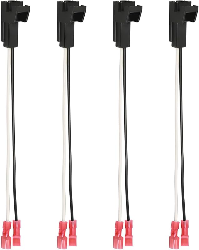 Chicote Adaptador para Alto-Falante de Porta FSLPQP 72-4568 para Chevrolet GMC Buick – Kit com 4 unidades