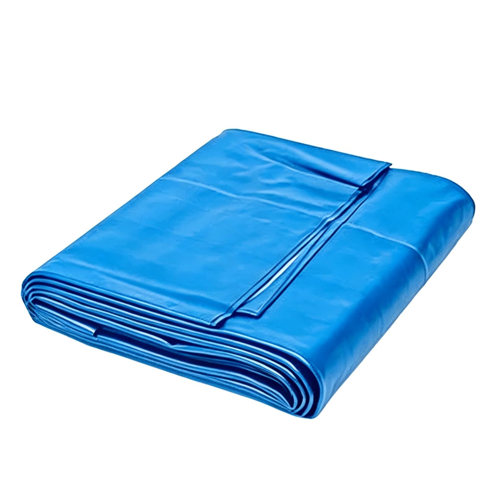 Yopappol Foldable Blue HDPE Pond Liner 9x15FT, Puncture Proof Waterproof Membrane for DIY Custom Shape Koi Pond, Backyard Water Feature & Water Storage(8x10m(26.2x32.8ft))