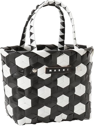 マルニ　MARNI バッグ　ピクニックバッグ　カゴバッグ　トートバッグ 楽天市場】マルニ MARNI かごバッグ ダイヤモンドバスケット