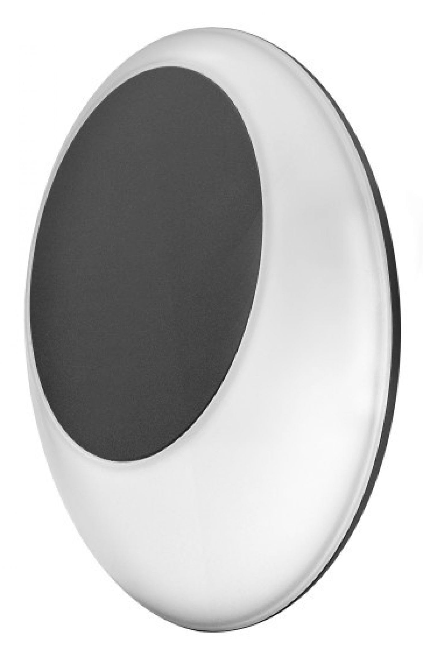 Integral LED GeoLux Elliptical Wall Light IP65 13w 620lm 4000K Dark Grey