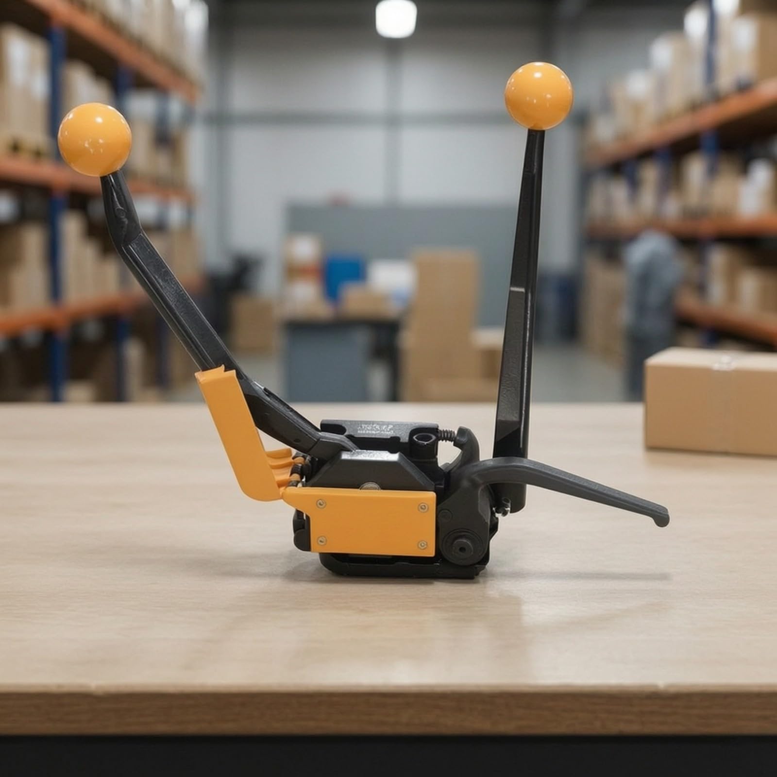 Tenditore Manuale per Reggetta Compatto Meccanismo di Integrato, Utensile per Reggetta, Impugna Ergonomica Antiscivolo, Tenditore Fascette Manuali
