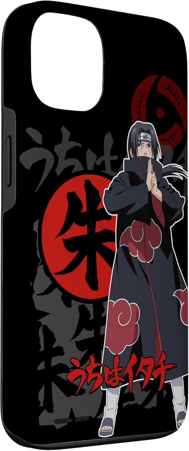 Naruto Shippuden Itachi and Icons Case for iPhone 13 - Image 3