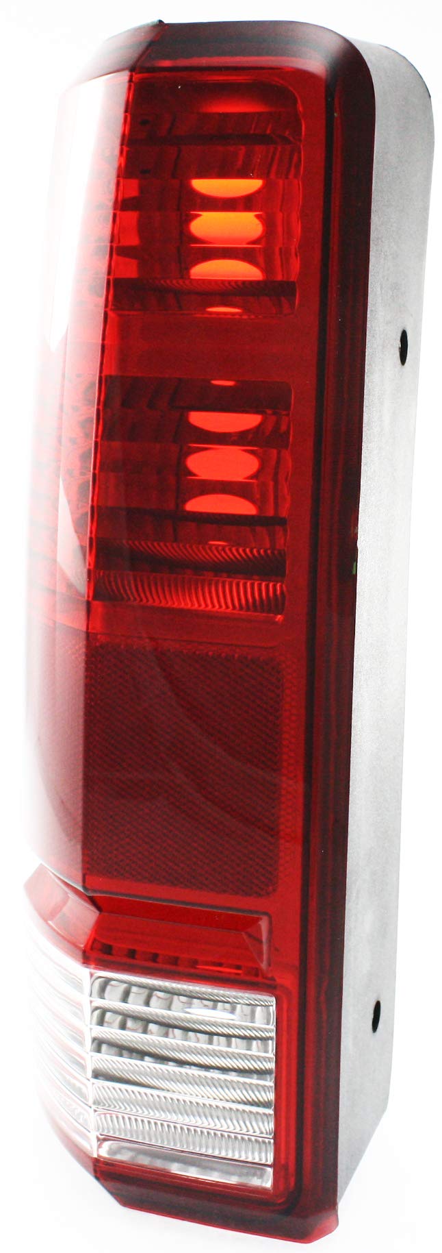 Evan-Fischer Tail Light Lens and Housing Compatible with 2007-2011 Dodge Nitro Driver Side