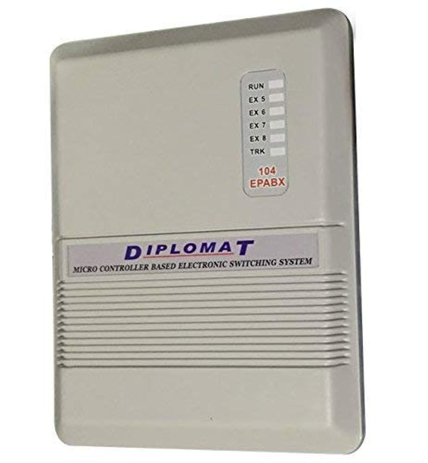 TubrosDIPLOMAT EPABX Intercom System 104 for 4 line Intercommunication