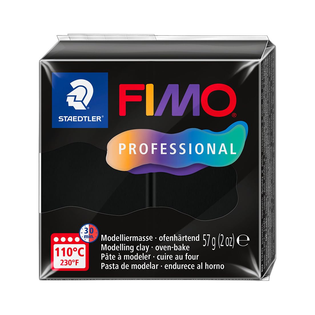 Staedtler (Black) Fimo Professional 57G Block