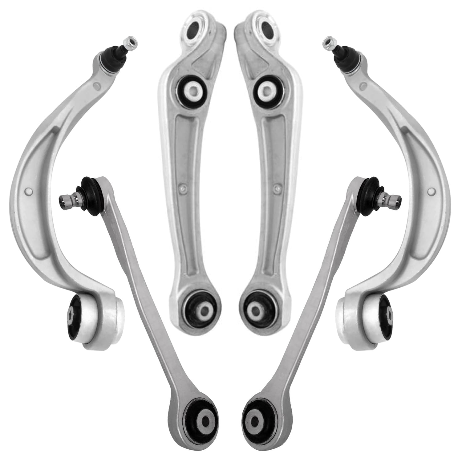 Detroit Axle - Front Control Arm Kit for Audi A4 A5 Quattro Q5 RS5 S4 S5, 4