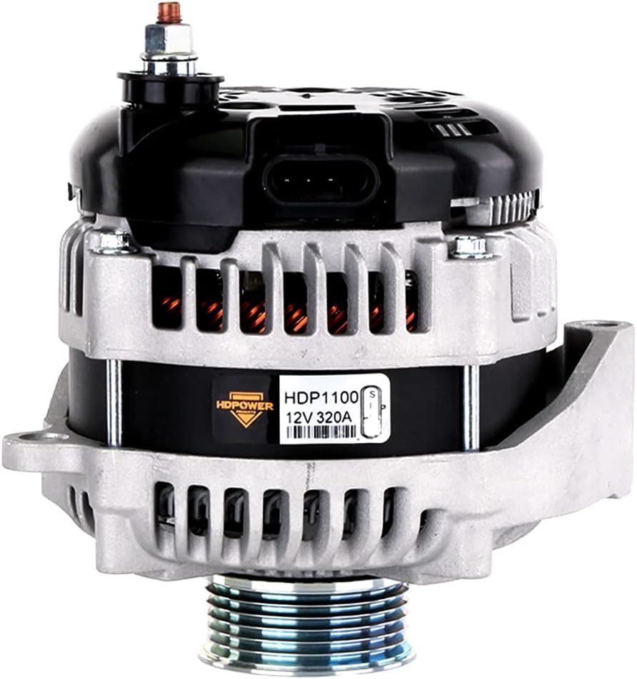 HD POWER PRODUCTS New 320A High AMP Alternator Compatible With