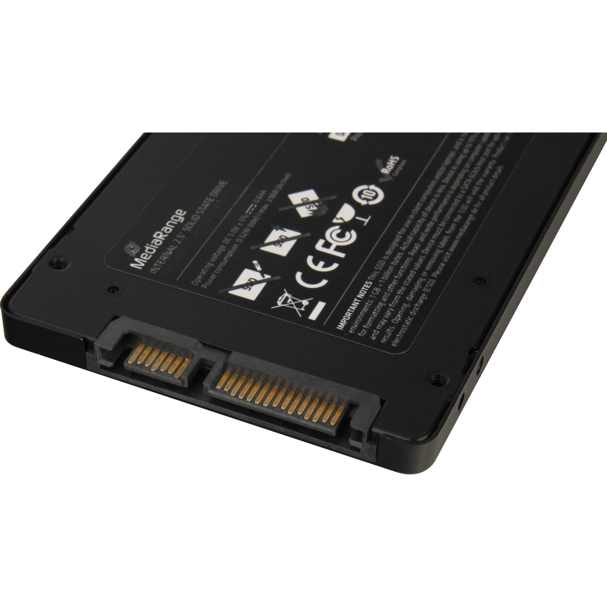 MediaRange MR1001 Disque SSD 2.5" 120 Go Série ATA III TLC