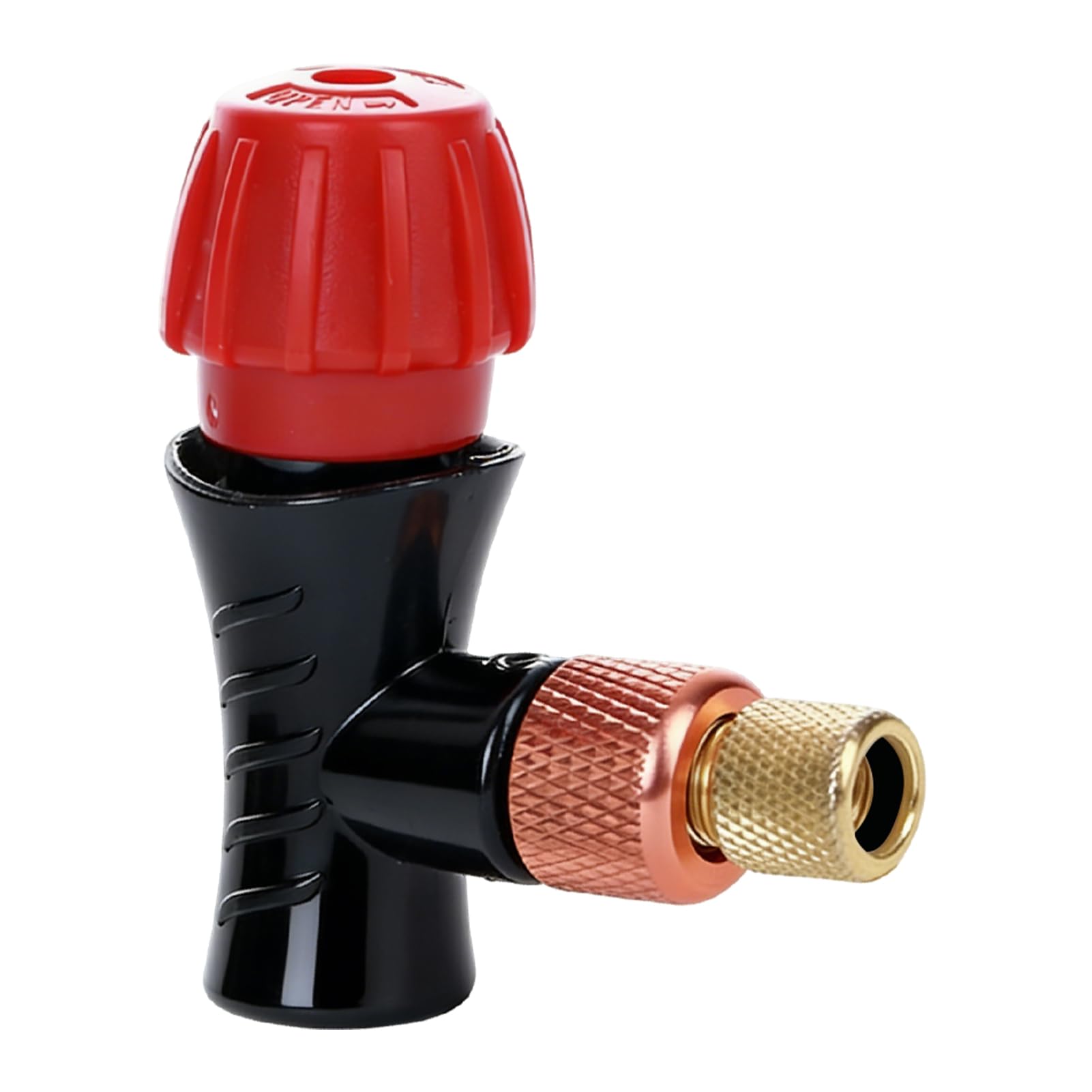 Gonfiatore CO2 Bicicletta Adattatore Valvola Presta Schrader Portatile Lega Alluminio MTB