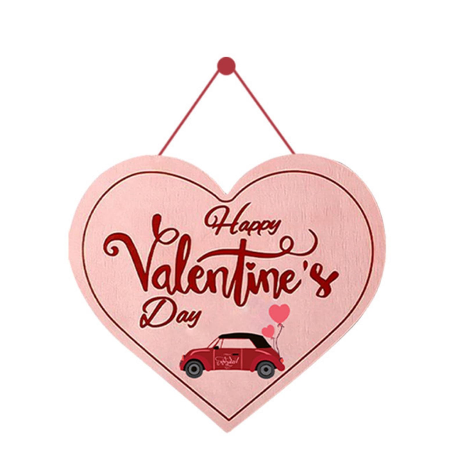 Kalttoy Style9 Indoor Outdoor Valentine Door Decoration Paper Hanger Easy To Hanging Wall Ornament With Rope Handcrafted Valentine Wall Ornament Easy Cord For Both Spaces