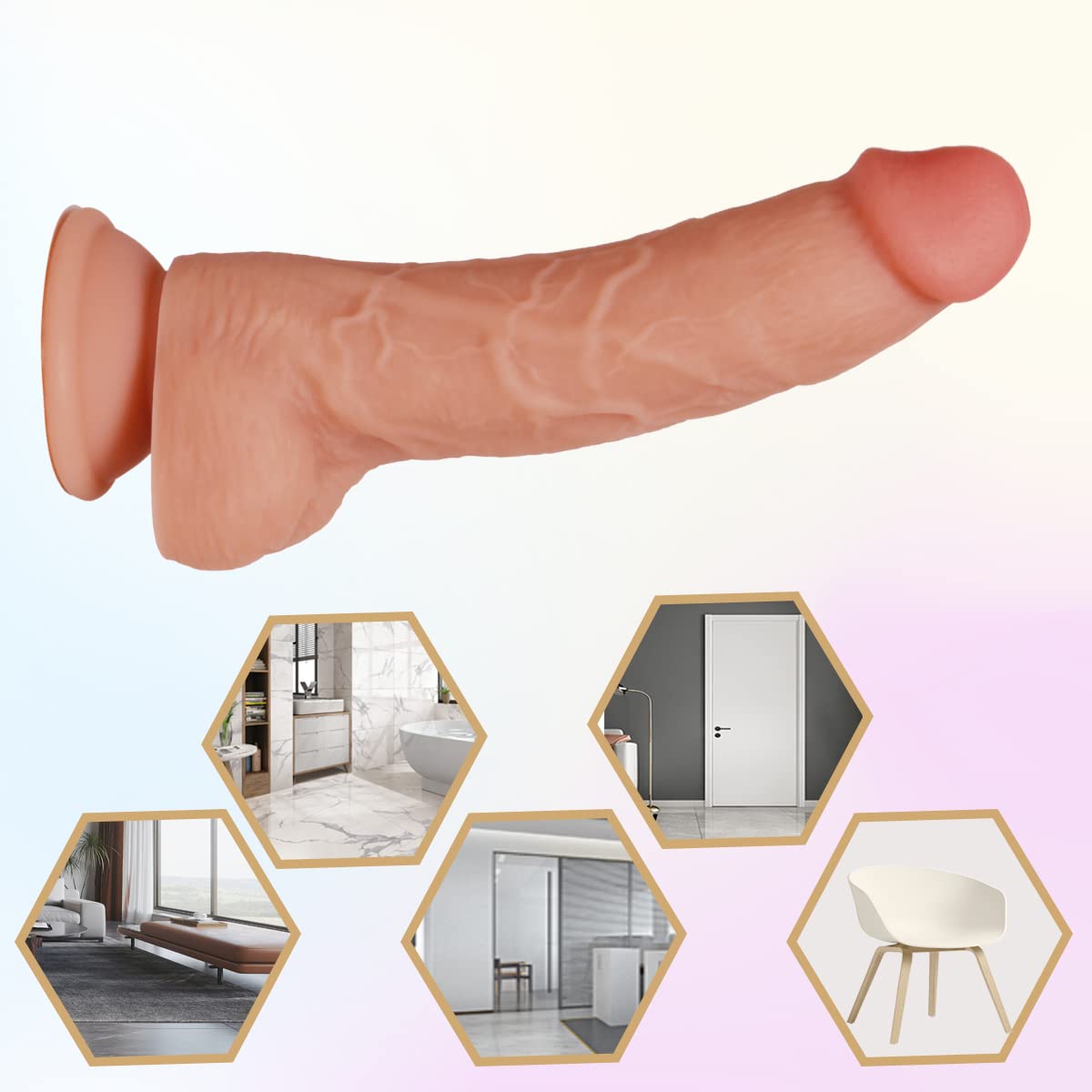 Dildo Realistico Vibratoreper Donna Professionale Clitoride Vibratore Anale Sexytoysys Coppia Sex Toys Vibratoriper Donne con Telecomando Dildo Anali Plug anale-dilatatore Uomo XL per Coppie,A26011501