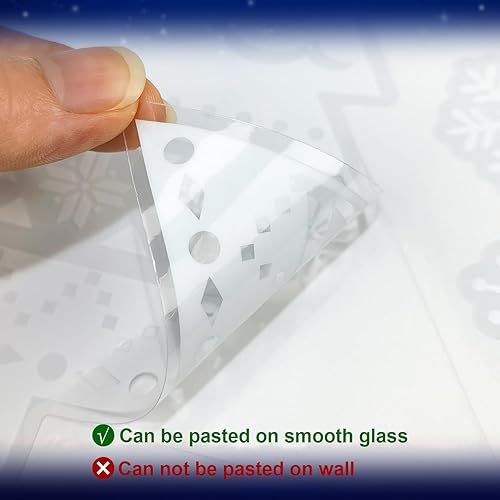 Miniatura 5 de Adhesivos para ventana de Acción de Gracias, 8 hojas de calcomanías de otoño para ventanas de cristal, decoraciones de otoño para el hogar,