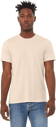 Bella Canvas Unisex Heather CVC Short-Sleeve T-Shirt | 2XL Heather Maroon | 4.2 Oz Pre-Shrunk Cotton Blend Tee - View #4