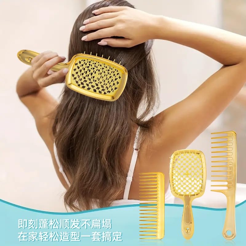 Lady Hair Styling Comb Set for Smooth