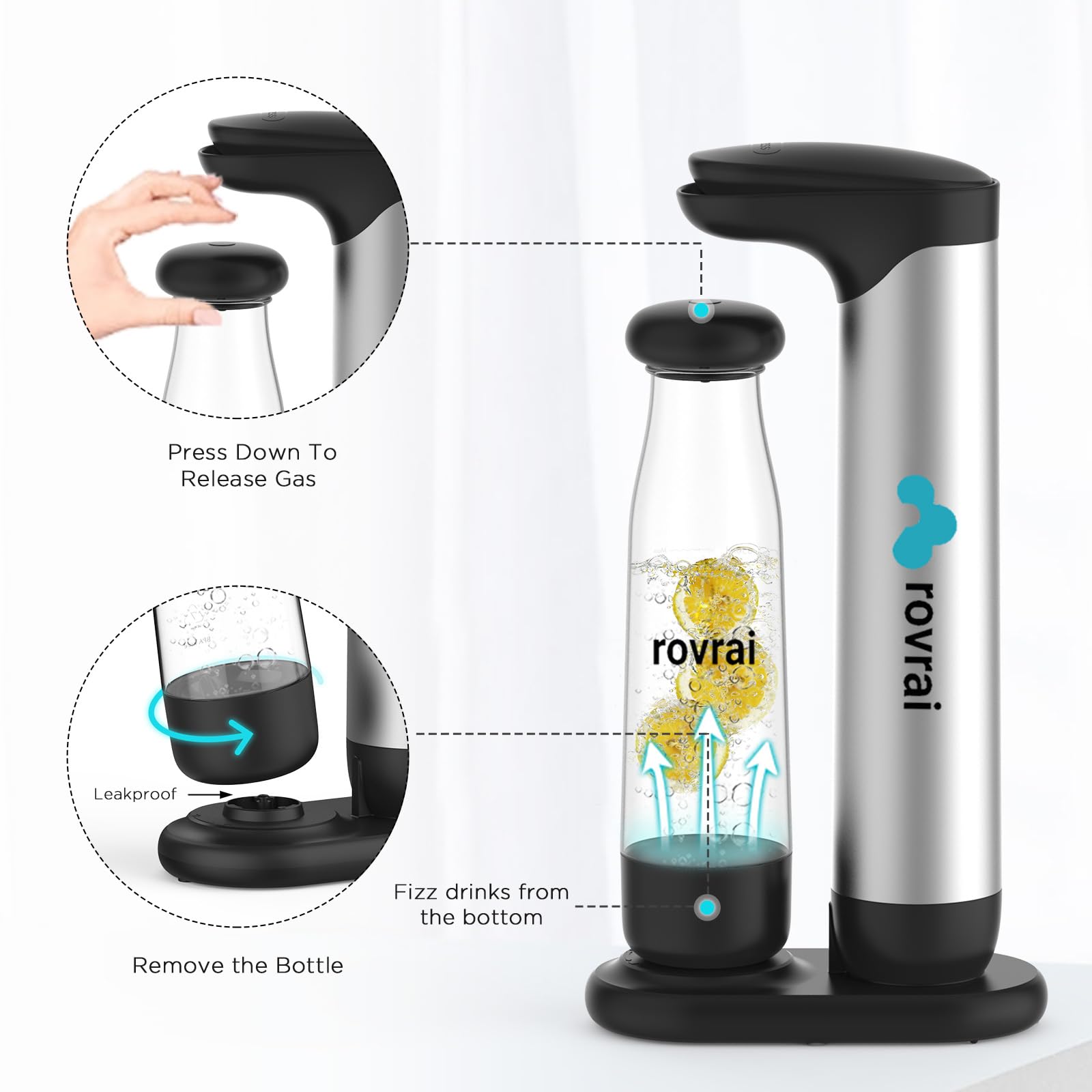 Amazon.com: Soda Water Maker,Sparkling Water Machine with