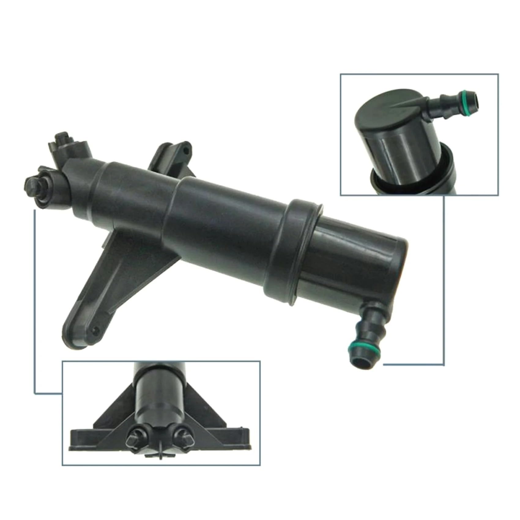 Pompa lavavetri per BMW Serie 5 E60 525I 528I 530I 2005-2011 Faro Sinistro e Destro Pompa ugello lavavetri Cilindro 61677038415 61677038416