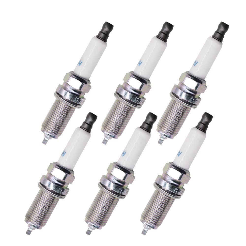 Bujías para automóviles 6pcs OEM 12122158253 Bujías FR7NPP332 Encajar for BMW E60 E70 E83 E85 E88 E90 X5 X3 X4 N51 N52 platino Autopartes