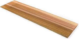 24 Inch Rebutted and Rejointed (R&R) Natural Groove Natural Cedar Sidewall Shingles 1/2 Square Carton