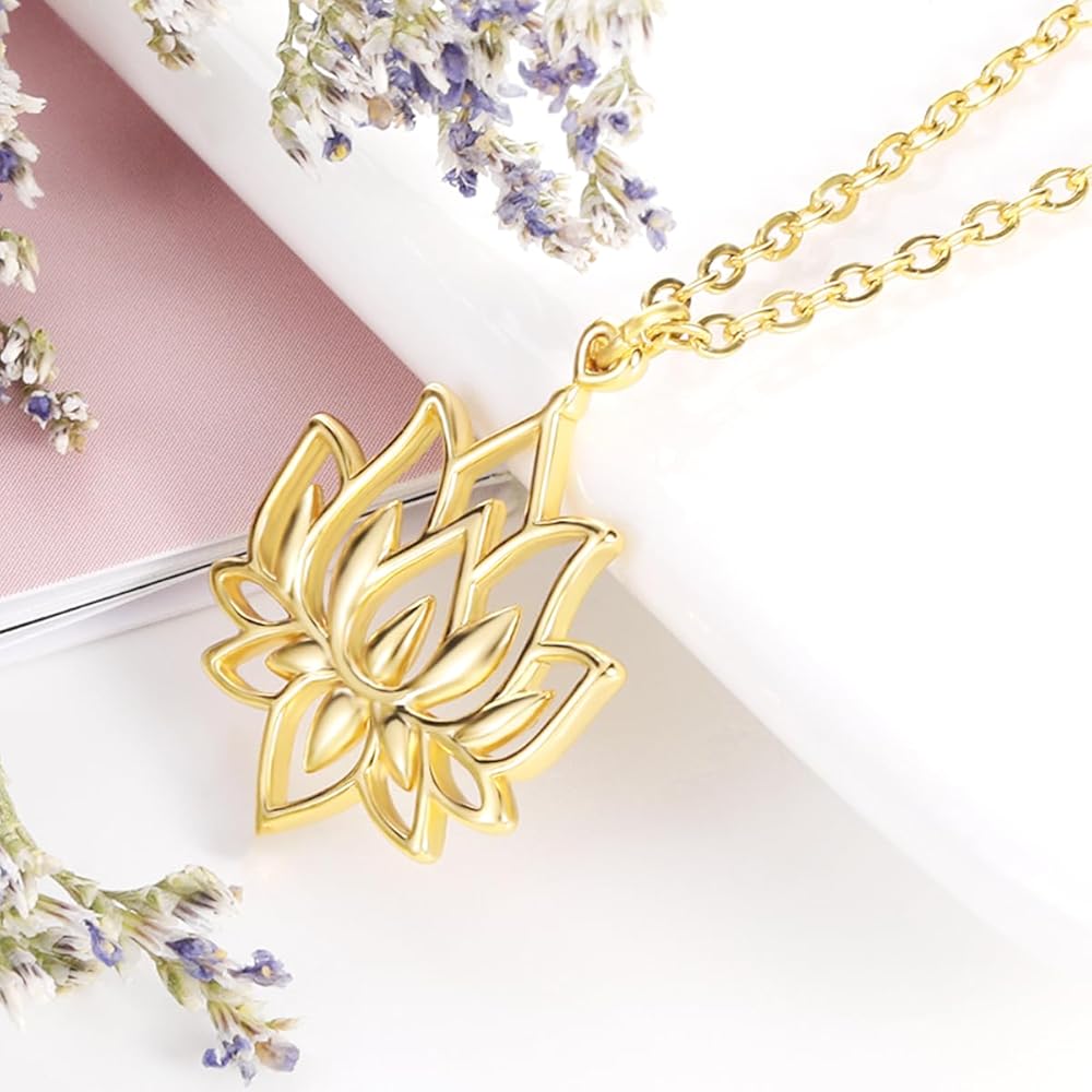 50本限定　LOTUS SILVER NECKLACE GOLD LOTUS SILVER NECKLACE GOLD – STRONG