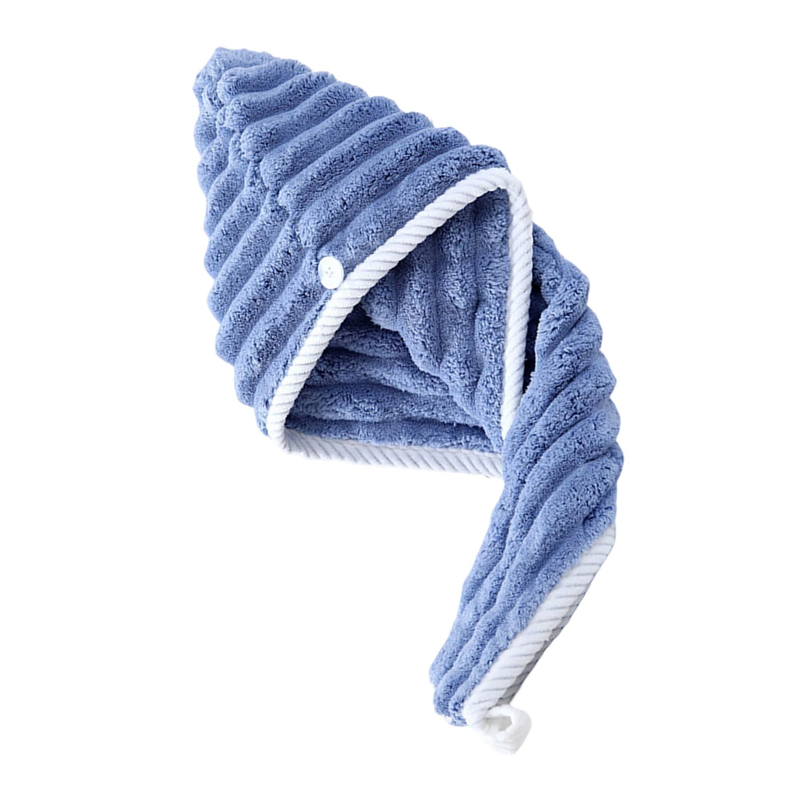 Buxuaaaa Dry Hair Caps for Women, Thickened and Super Absorbent Headscarf for Wiping Hair, Quick Drying Caps, Dry Towel Thickened Wrap