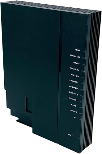 Miniatura 7 de Calix GigaCenter 844E-1 - Módem de router inalámbrico inalámbrico 2.4GHZ 5G Dual WiFi con adaptador de CA