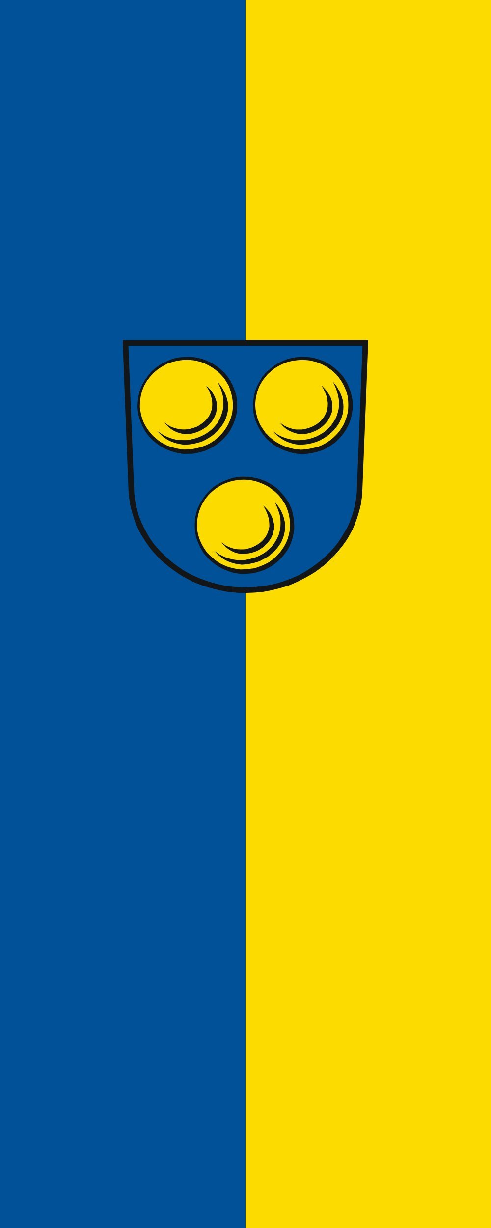 Drapeau Freiberg am Neckar 300x120cm idéal pour fête de jumelage