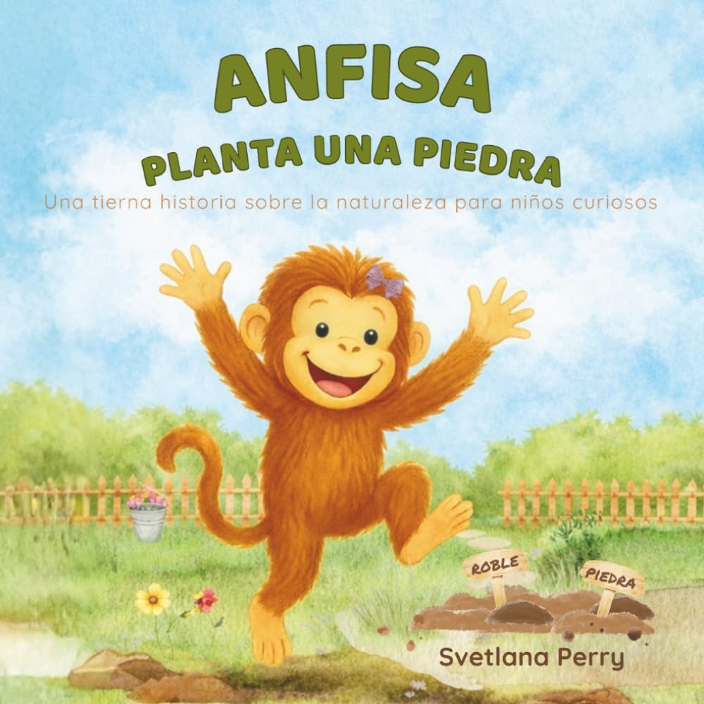 Anfisa Planta una Piedra: Una tierna historia sobre la naturaleza para niños curiosos
