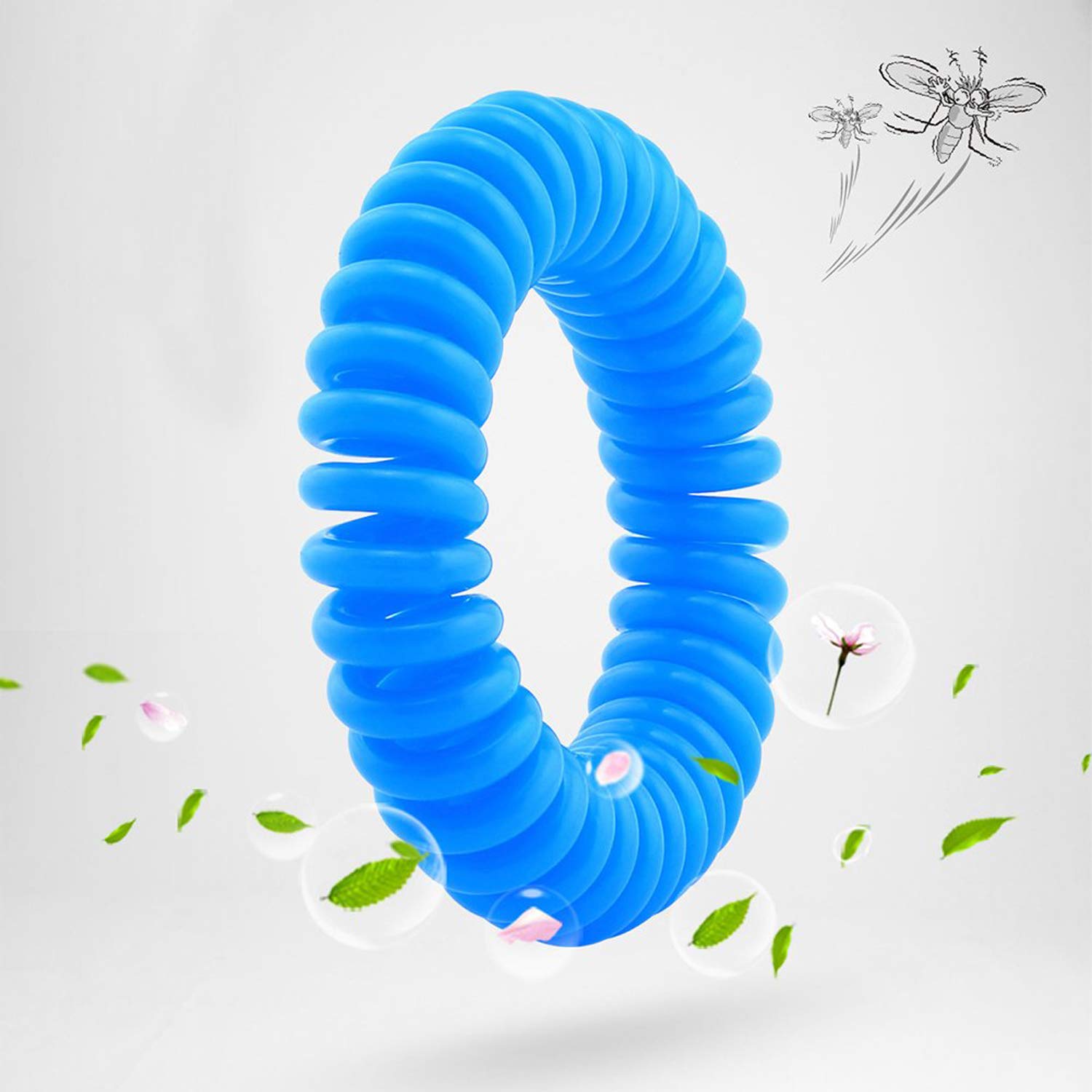 LeevMe Eva Mosquito Repellent Bracelet for 10 Days Use, Resealable, Waterproof Wrist Band for Adults and Kids- Natural Ideal For Indoor and Outdoor (1 Band)-picture-27