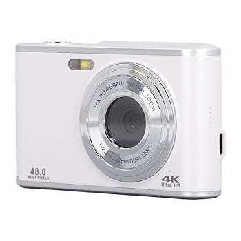 Amazon | デジタルカメラ 4K、ウルトラ HD ミニカメラ 44MP 2.4