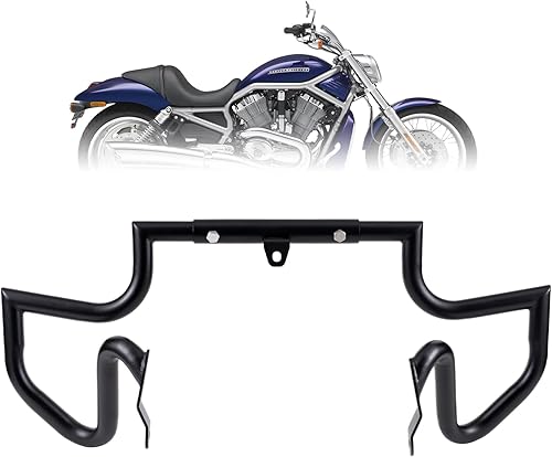 Barra de choque Protector de motor Autopista Autopista Barra para Harley V-Rod Vrod Night Rod Muscle VRSC VRSCF VRSCA (negro)