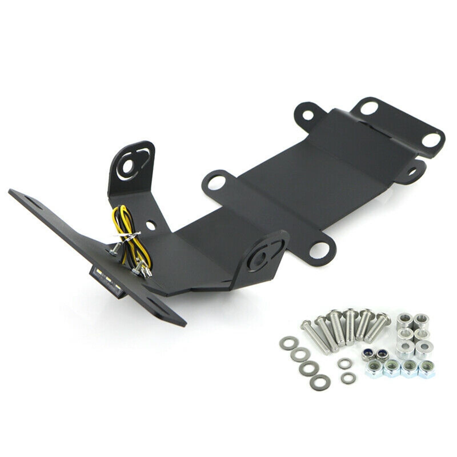 Portatarga In Acciaio Al Carbonio Per Y&amaha XSR700 XSR 700 2015-2024 2023 2022 2021, Supporto Per Portatarga Posteriore In Acciaio Al Carbonio