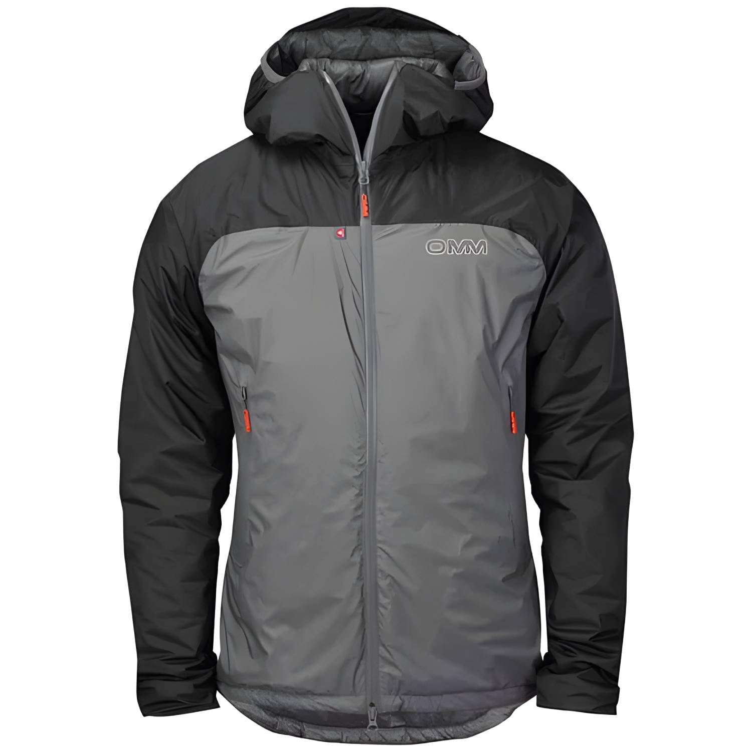 Omm Original Mountain Marathon Men's Grey/Black Omm Mountain Barrage Running Jacket - Ss25