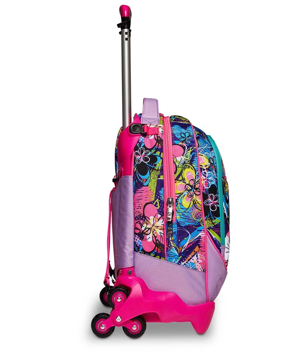 SJ GANG STYLE JAM GANG Jack 3wd Trolley, Unisex - Bambini e ragazzi, Viola, Taglia Unica