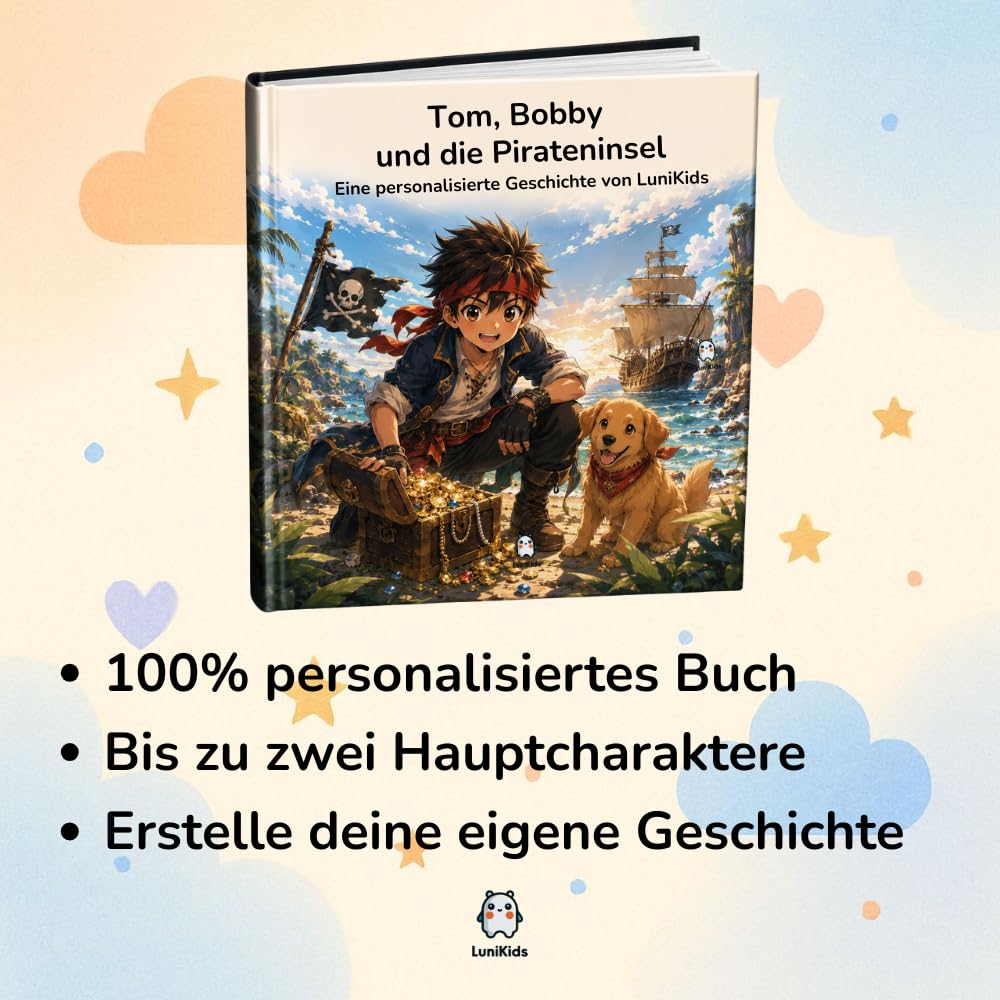 Personalisiertes Kinderbuch im Manga-Stil – Individuelle Geschichte & Manga-Illustrationen | Einzigartiges Abenteuer mit eigenem Namen, Charakter, Thema & Story | Geschenk für Kinder (Softcover)
