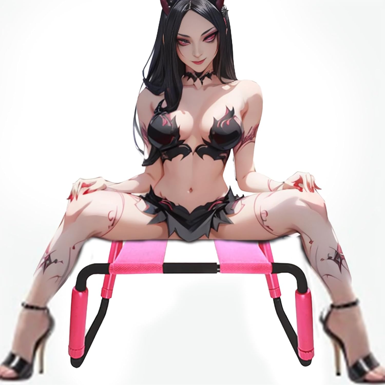 2024 Sex Chair Weightless Position Bouncing Mount Stools Furniture Love Novelty Toy with Portable for Couples Adult Game for Women Sweatshirt UT-111274