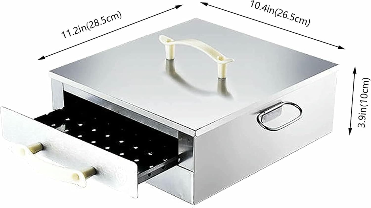 Rice Noodle Rolls Machine, Food Grade Stainless Steel Machine, Steamer with Extra Tray, Steamed Household Cookware