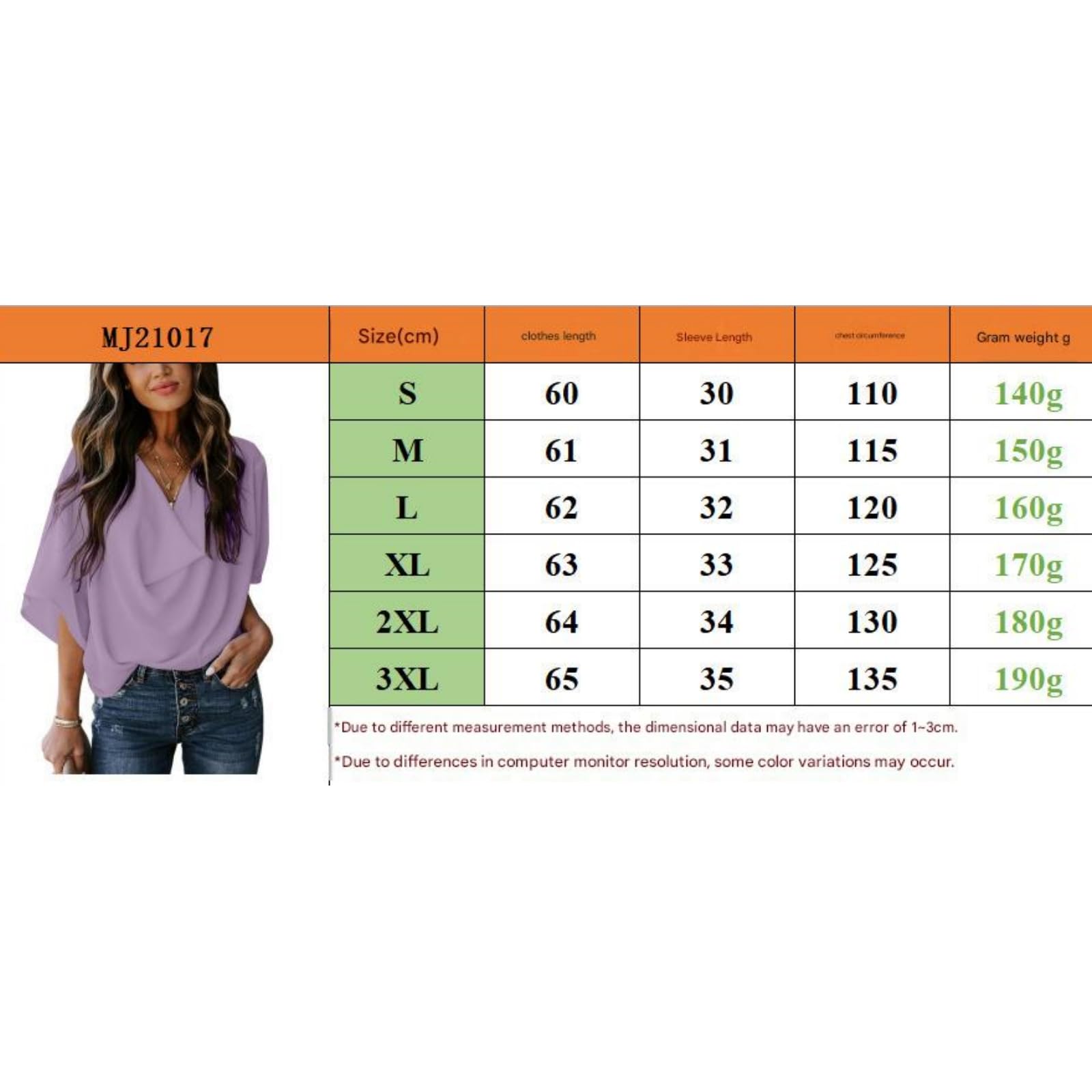 Damen Langarmshirt Chiffon-Bluse, Lockeres V-Ausschnitt, Lässiges Top, T-Shirt, Damenbekleidung-Aprikose-XXXL