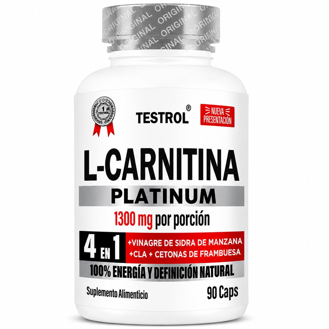 l carnitina platinum L Carnitina, Platinum 1300mg por porción | 4 en 1