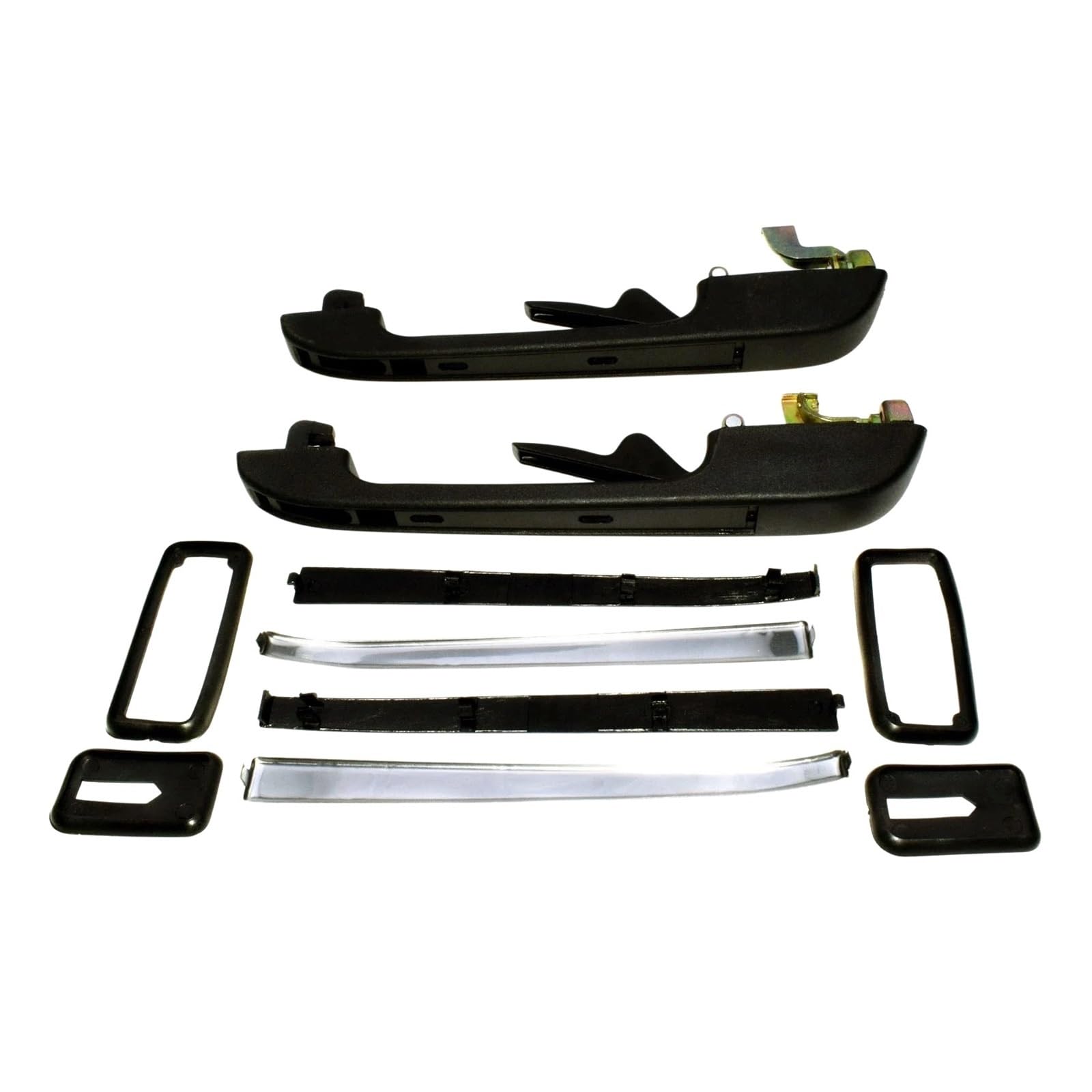 Ymyyqw Rear Left And Right Car Outer Door Handle Car Outside Door Handle Front/Rear Left/Right For Golf Mk1 Mk2 81-91 For 84-91 191837205A 191837206A 193839205