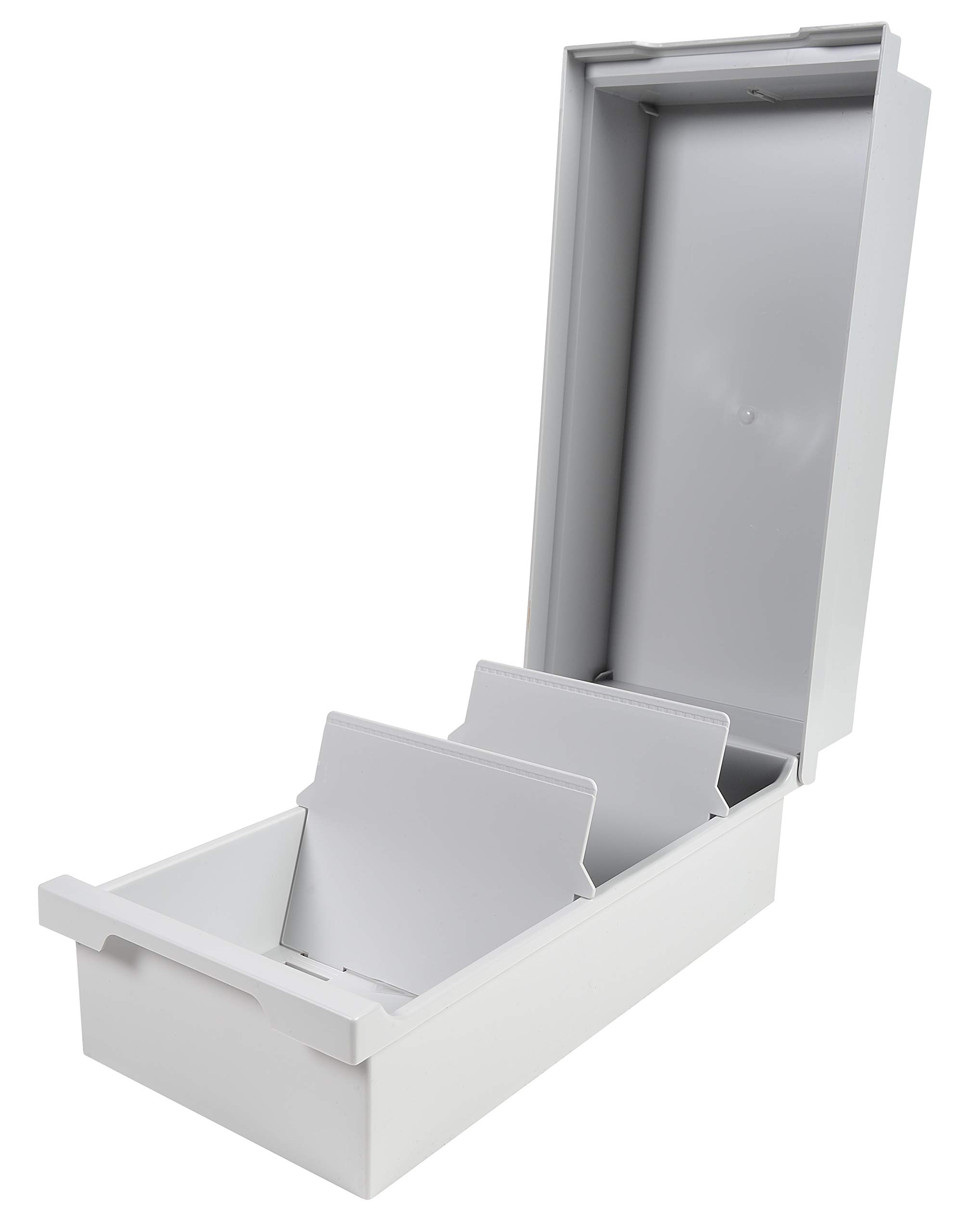 Exacompta 51240D Schedari in Plastica con Coperchio