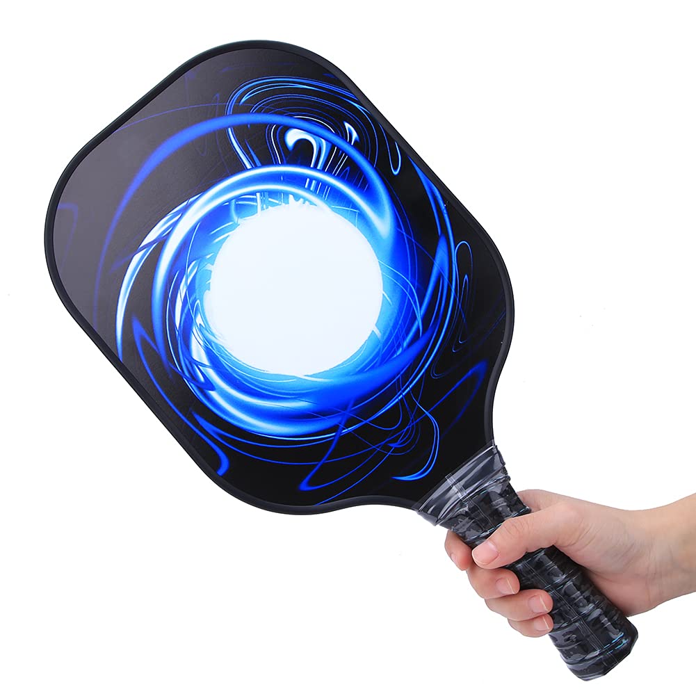 Raquettes de Plage avec Visage et balles en Fiber de Carbone, 2 pièces, pour Sports de Plein air