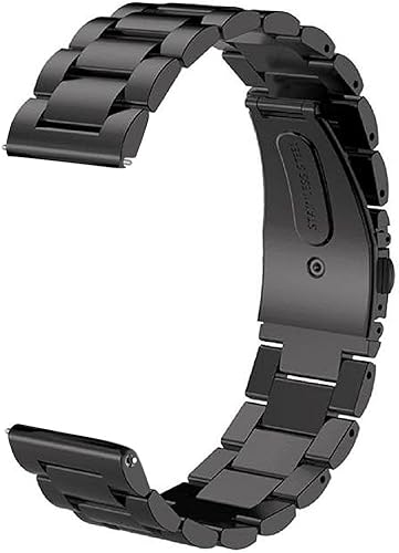 V-Moro Correa comercial de repuesto para Gear S3 Frontier Classic Watch Band de 22mm de metal de acero inoxidable sólido para Samsung Gear S3
