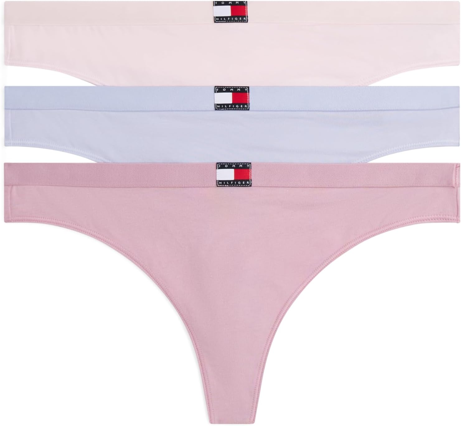 Tommy Hilfiger 3 PACK THONG Tanga Kadın