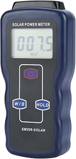 Solar Energy Tester, Solar Power Meter Sun Light Radiation Testing Instrument, for Solar Radiation Measurement, Solar Energy Research