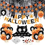 🎃 𝑫𝒆𝒄𝒐𝒓𝒂𝒄𝒊ó𝒏 𝒅𝒆 𝑯𝒂𝒍𝒍𝒐𝒘𝒆𝒆𝒏：Las decoraciones de Halloween se pueden colgar sobre la chimenea, mesas, puertas, ventanas, vallas, paredes, etc.