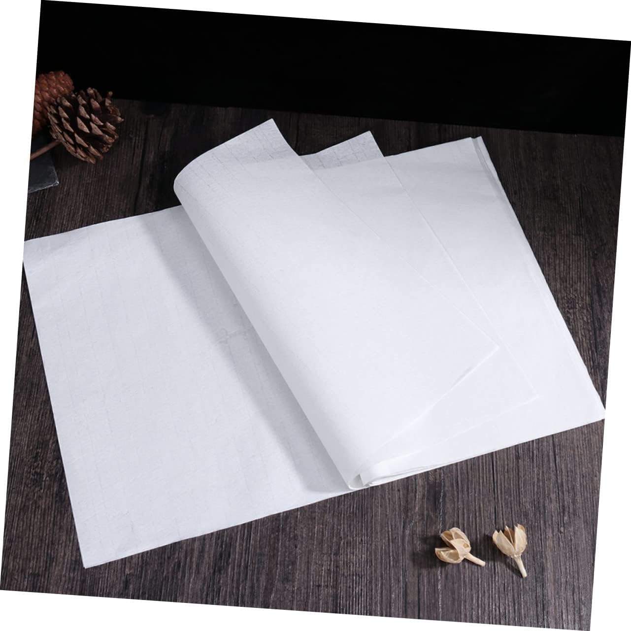 Anneome 120pcs Practice Rice Paper for Boys and Girls Art Paper Writing Rice Thickened Xuan Easy Drawing Pad for Boys and Girls Adults