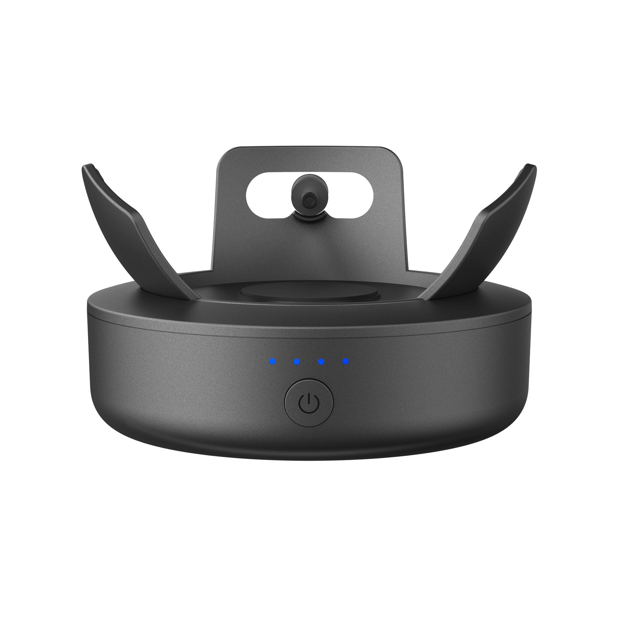 PlusAcc Battery Base for Dot 5th & 4th Gen - 5000 mAh Portable Charger Stand Holder, Rechargeable Charging Dock Station for Dot 5 & Dot 4 & Smartphones & Earbuds (Black)