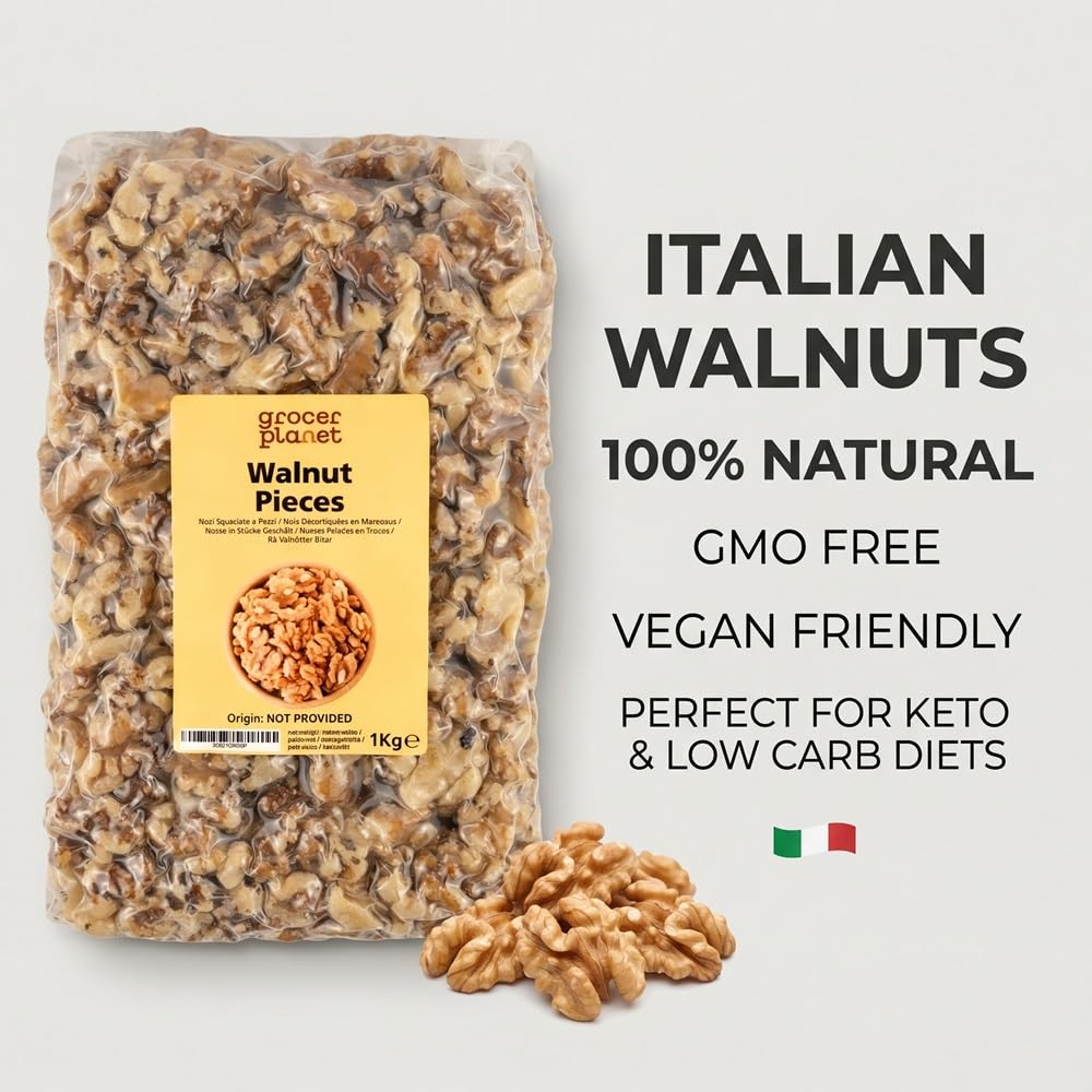 Grocer Planet - Noci Sgusciate Naturali (1Kg) | Origine Veneto