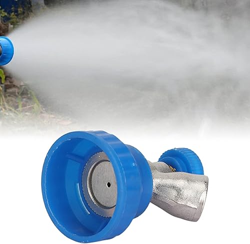Miniatura 3 de Fdit Boquilla atomizadora de rosca interna G38 45 grados de alta presión para riego de agua de jardín rociador de cabezal rociador para jardines